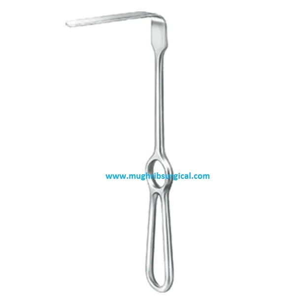 Ретрактор с кольцом и ручкой размер лезвия 180x30 мм 25 см