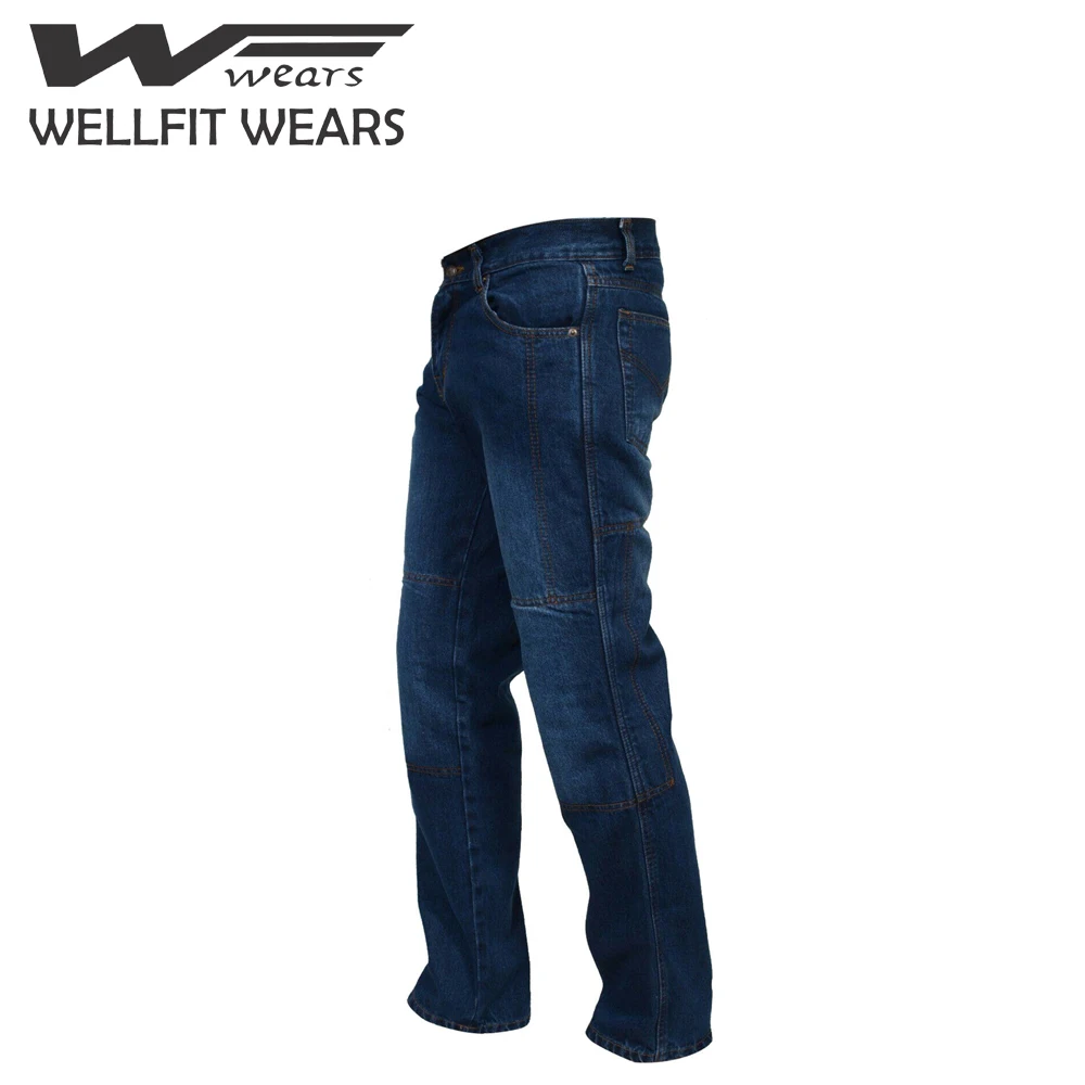 Motorbike Jeans Protective Motocross Leather Motor Bike Pants Breathable Stretch HP-05 Motorcycle Riding Pants