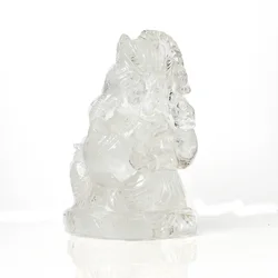 Natural Crystal Hand Carved Ganesh Idol For Home Decor Red Jasper Ganesha Figurine Home Decor Statue