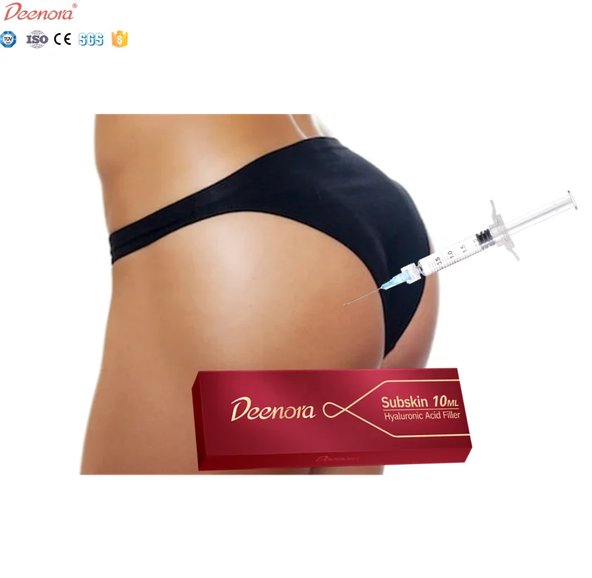 Deenora hyaluronic buttock breast asit 1ml injection price wrinkle acido-injectable syringe dermal filler with under to eye knee