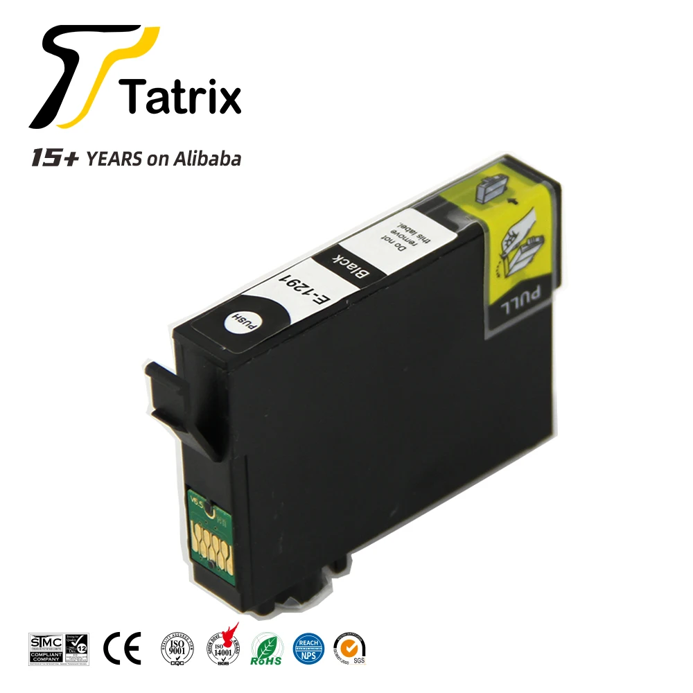 Tatrix T1291 T1292 T1293 T1294 Premium Color Compatible Printer Inkjet Ink Cartridge for Epson Stylus SX435W