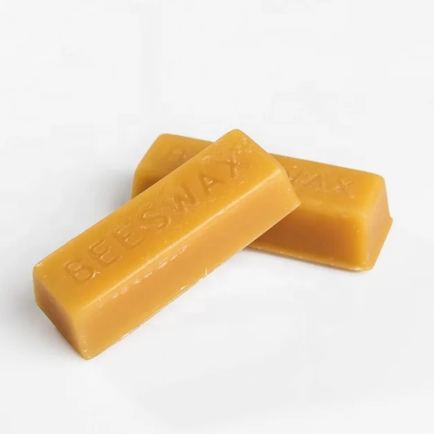 Quality Pure organic honey bee wax 100% natural beeswax small block