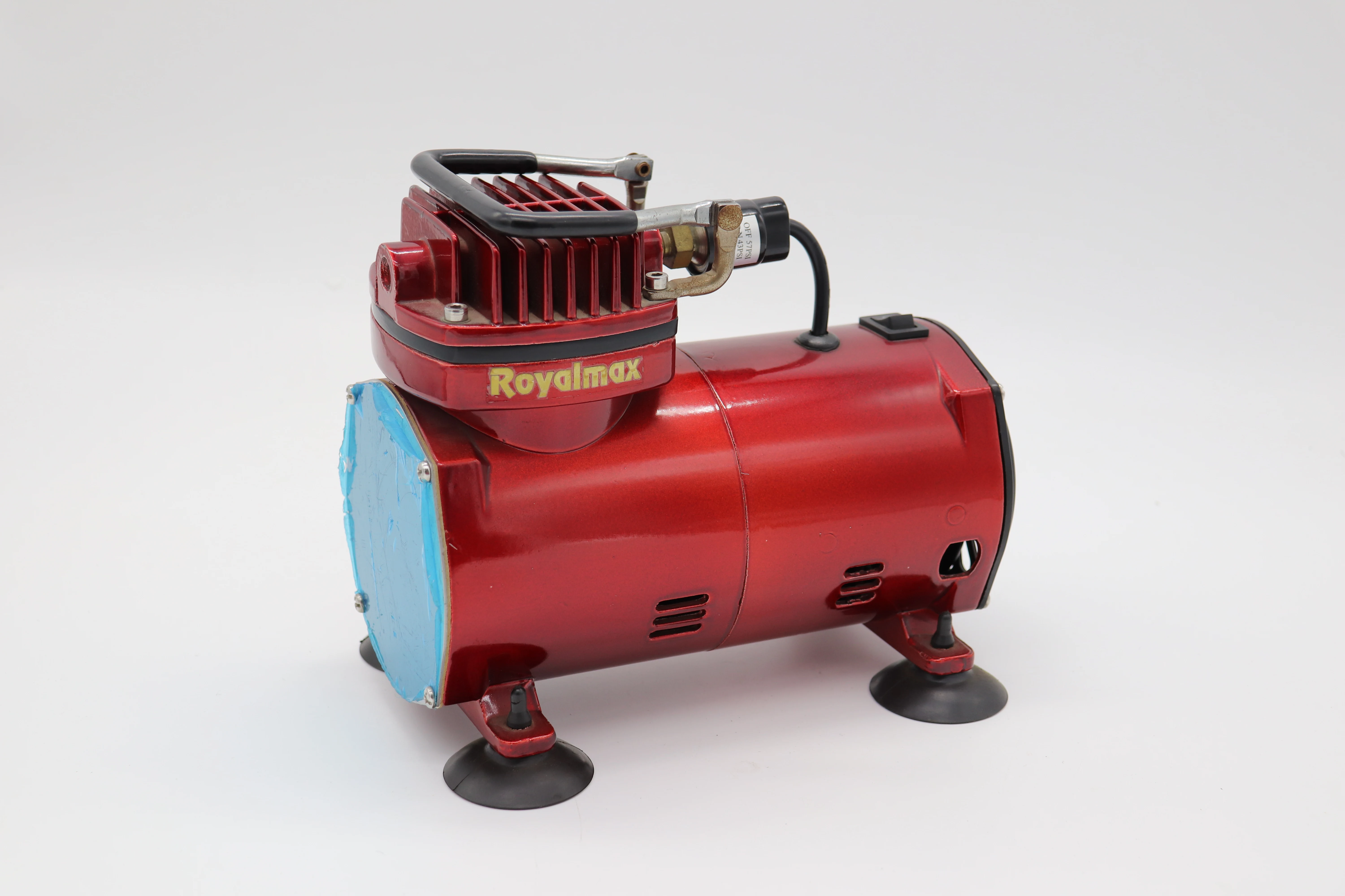 mini airbrush compressor  TC-20B(red color) for hobby, makeup, cake decoration painting body