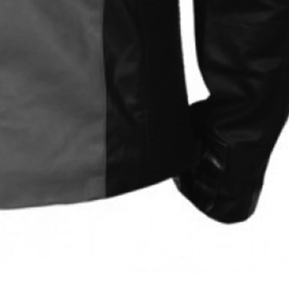  Натуральная овечья кожа модная мужская куртка