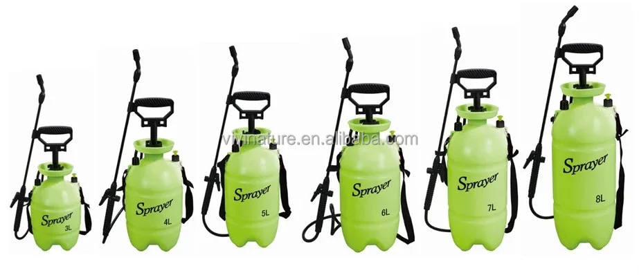 Garden Pump Action Pressure Water Sprayer with strap