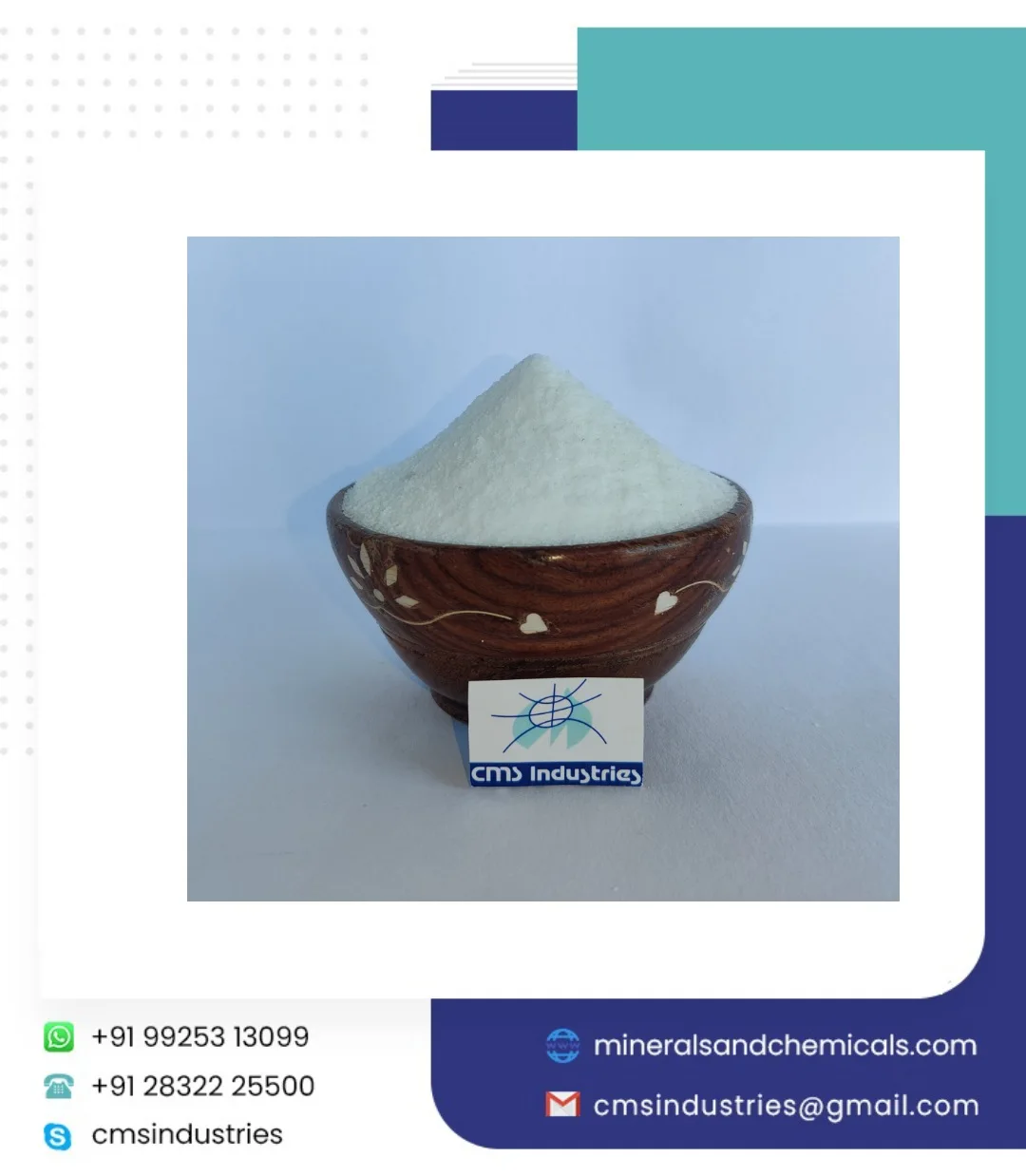 High Quality Low Price White Salt Powder For Multiple Industry Use At Factory Price