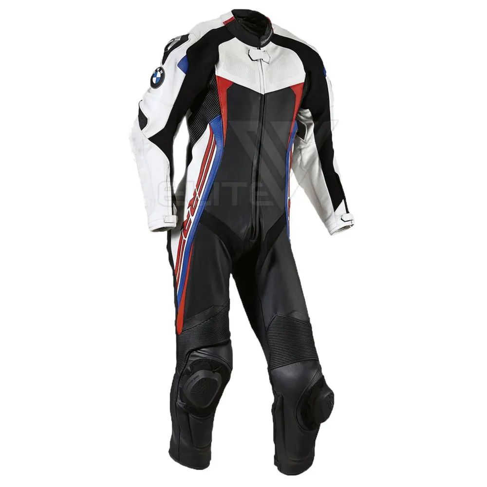 Waterproof Leather Motorbike Leather Suit Top Quality Men Bike Riding Racing Leather Suit