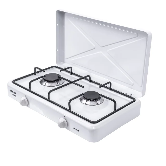 Classic 2 Burner Aluminum Gas Hob
