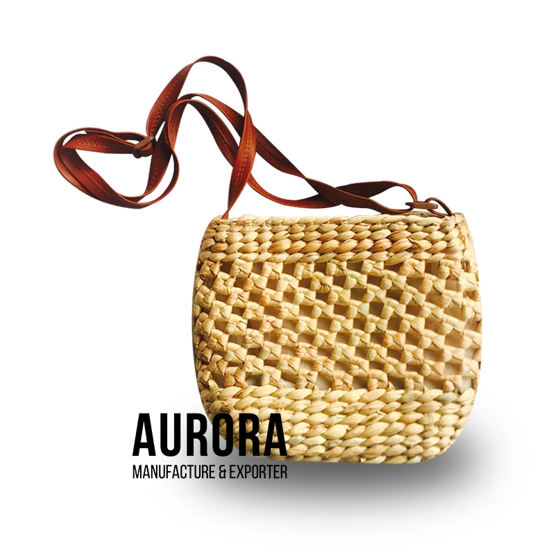 Ротанговая корзина натуральная ручная Сумочка для домашнего декора по хорошей цене сделано во Вьетнаме