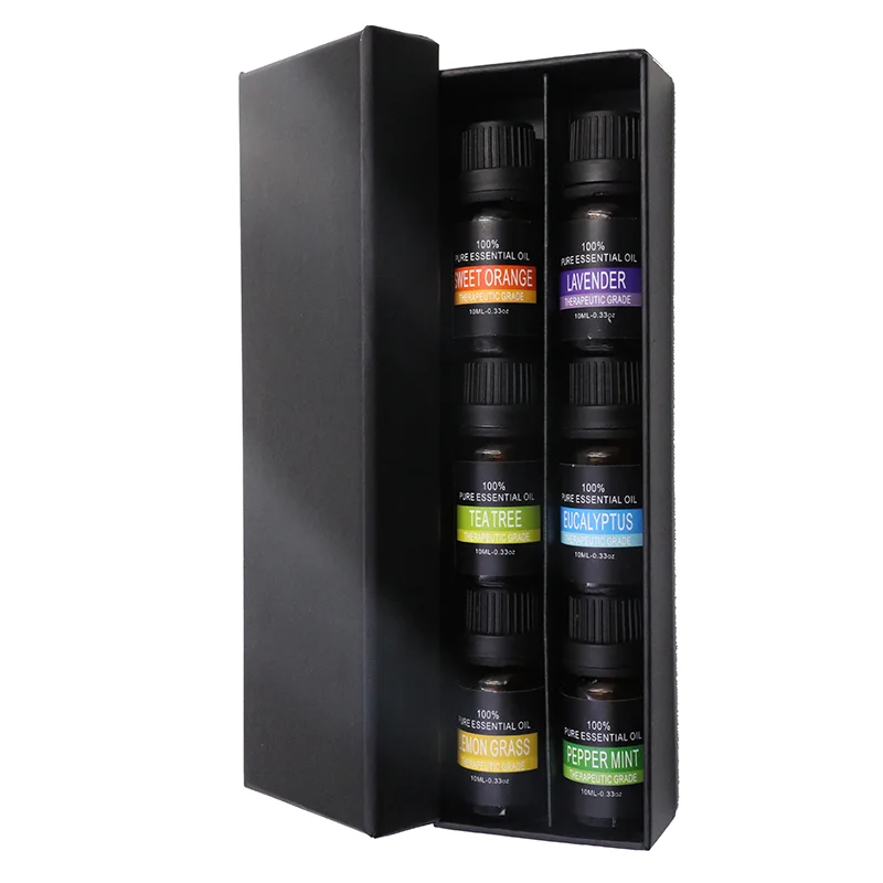 Private Label Essential Oils Set - Top 12 100% Pure Therapeutic Grade Aromatherapy Oil Gift Kit for Diffuser