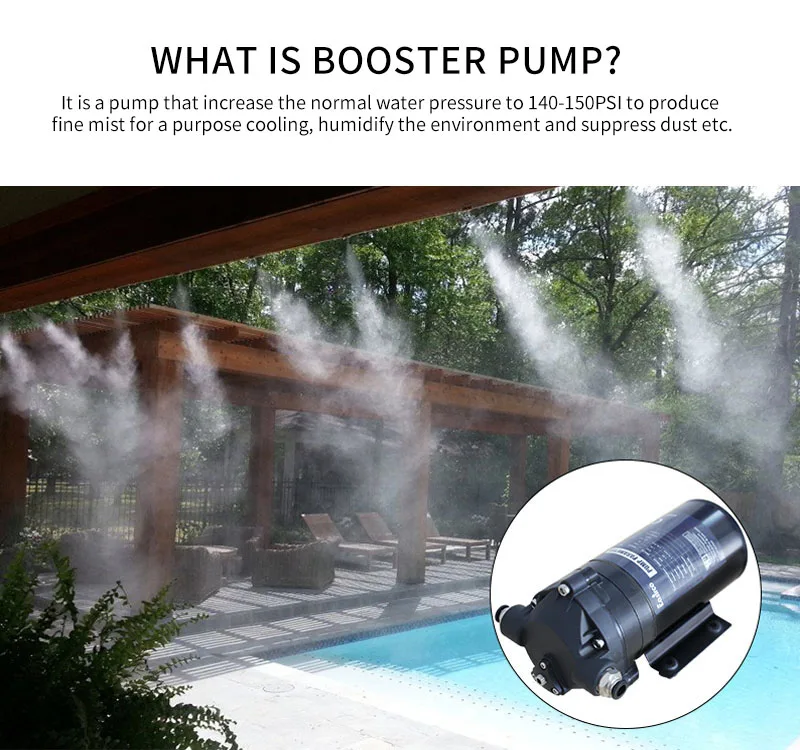 diaphragm pump booster pump mist maker fog machine parts 5.3L PER MIN