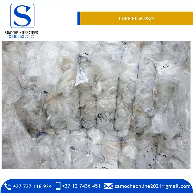 50-120 gsm Non Woven Fabric Material Plastic Packaging LDPE Film 98/2 from South Africa