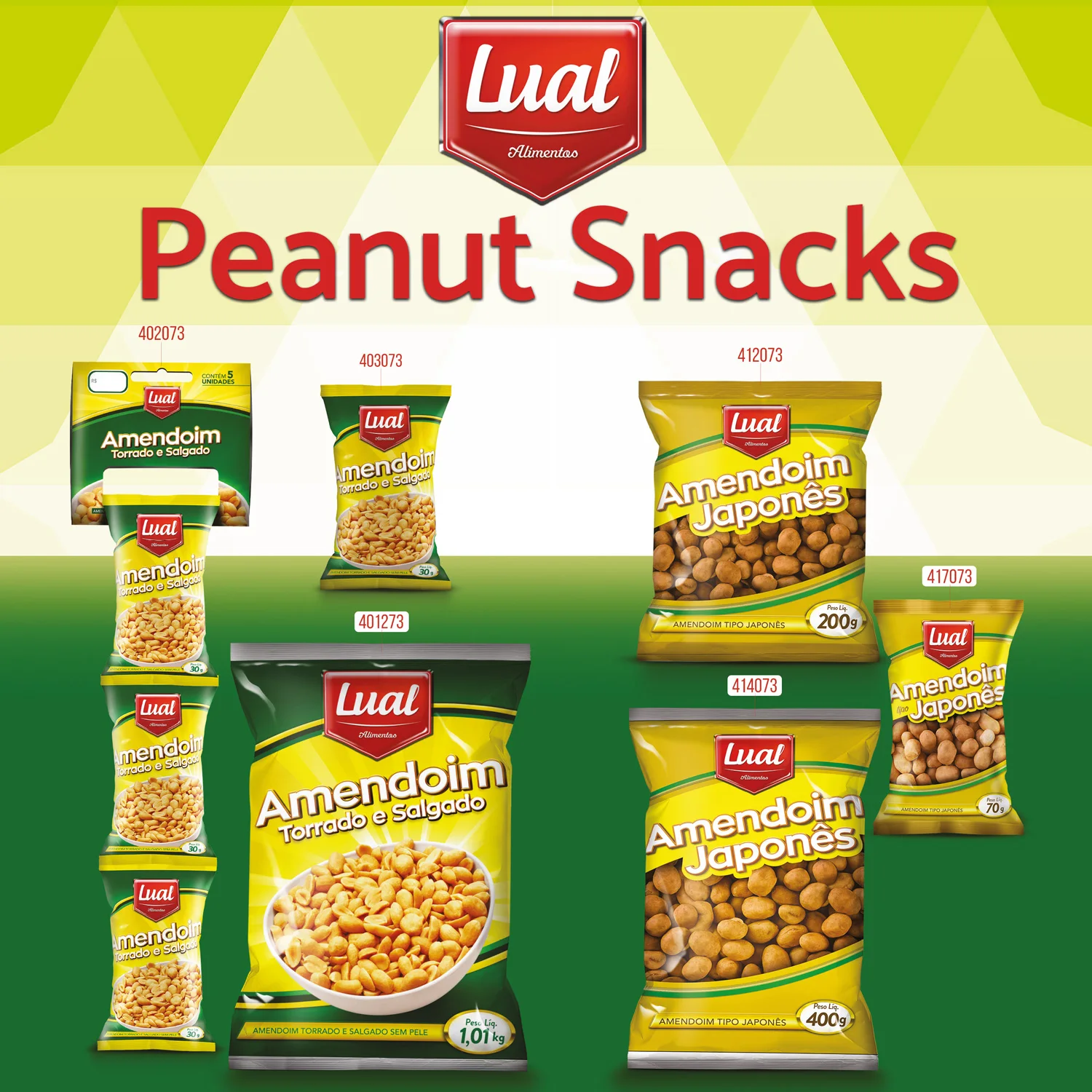Lual Roasted Peanuts Salted Peanuts and Japanese Peanuts Exotic Snacks Many Package Sizes Available