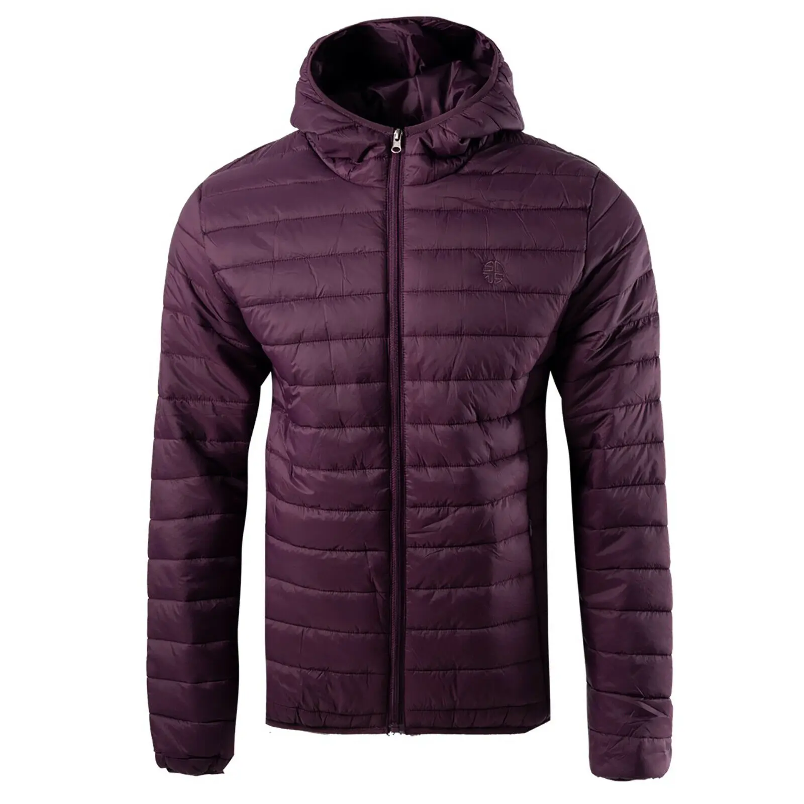 SOUL STAR MENS QUILTED HOODED JACKET PADDED BUBBLE PUFFER PUFFA WARM BOMBER COAT