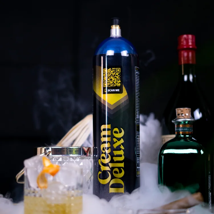 615g Cream Deluxe Gold Whipped Cream Chargers Dispenser at Factory Price