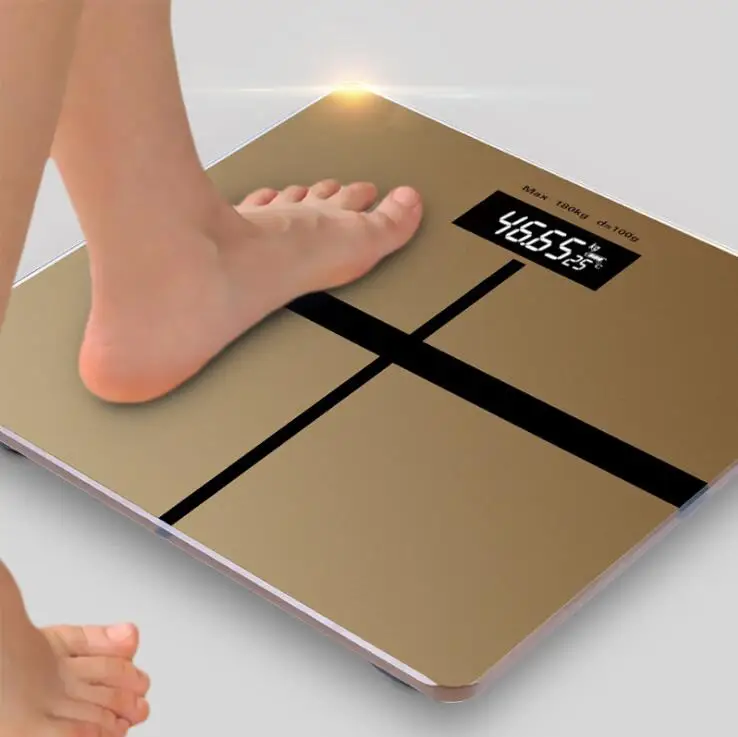
Household 180kg high quality personal LCD electronic body scale body weighing digital bath scale 