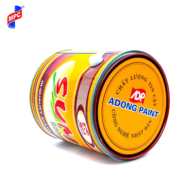 
Tin containers for paint 