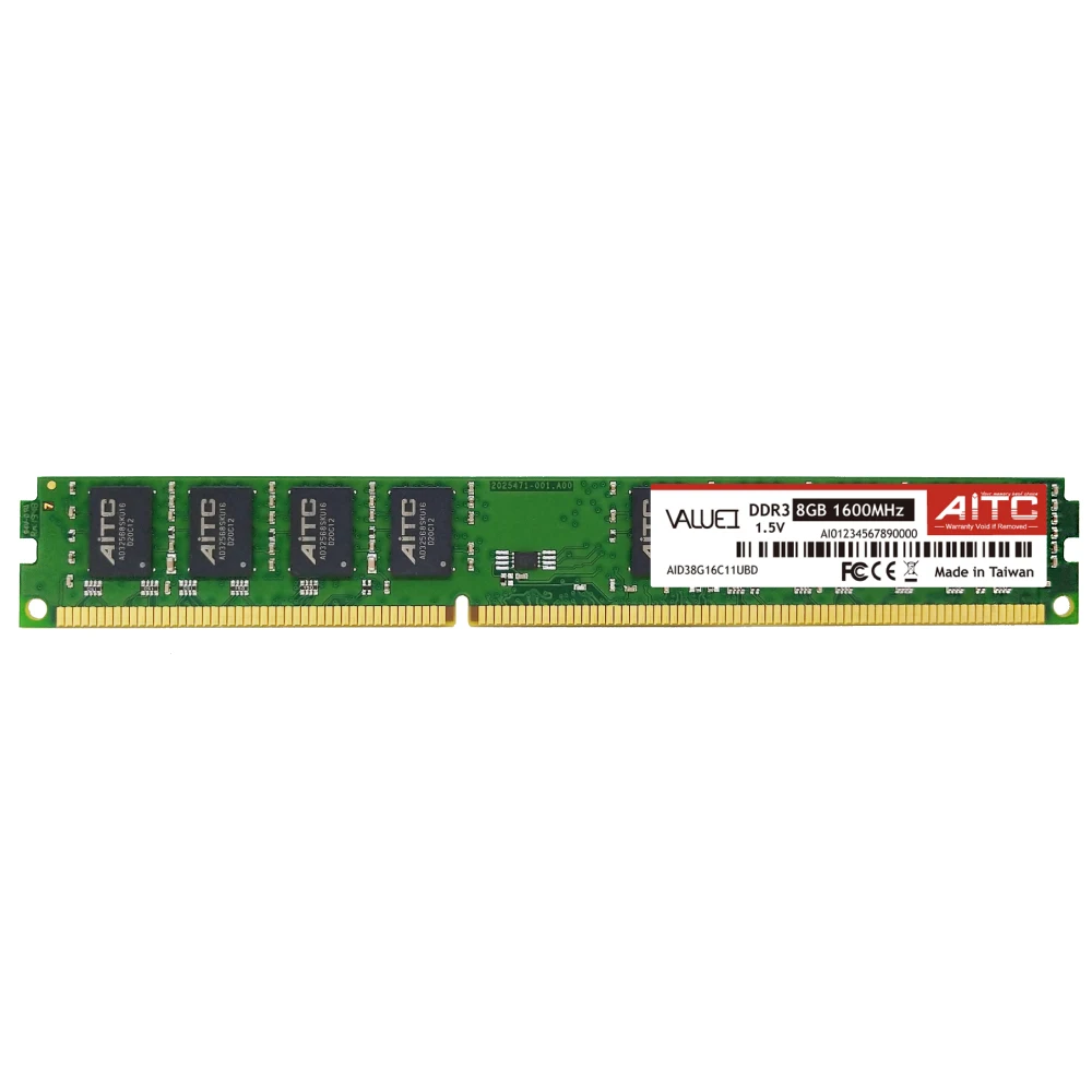  Оперативная память AITC ddr3 1600 8