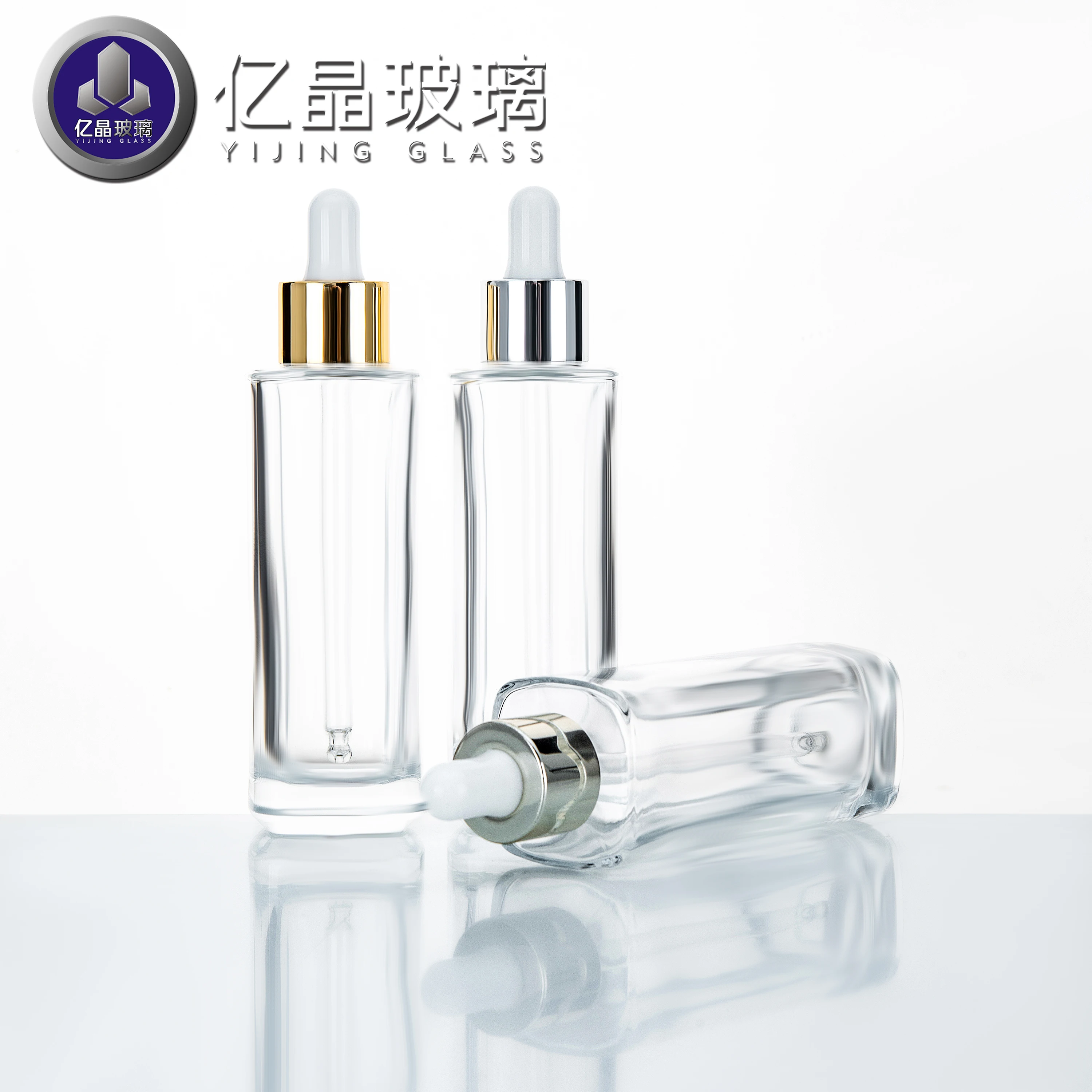 
China 85g Custom Color or White Facial Oil Essential Oil Bottle 60ml Diameter 36.5 mm 