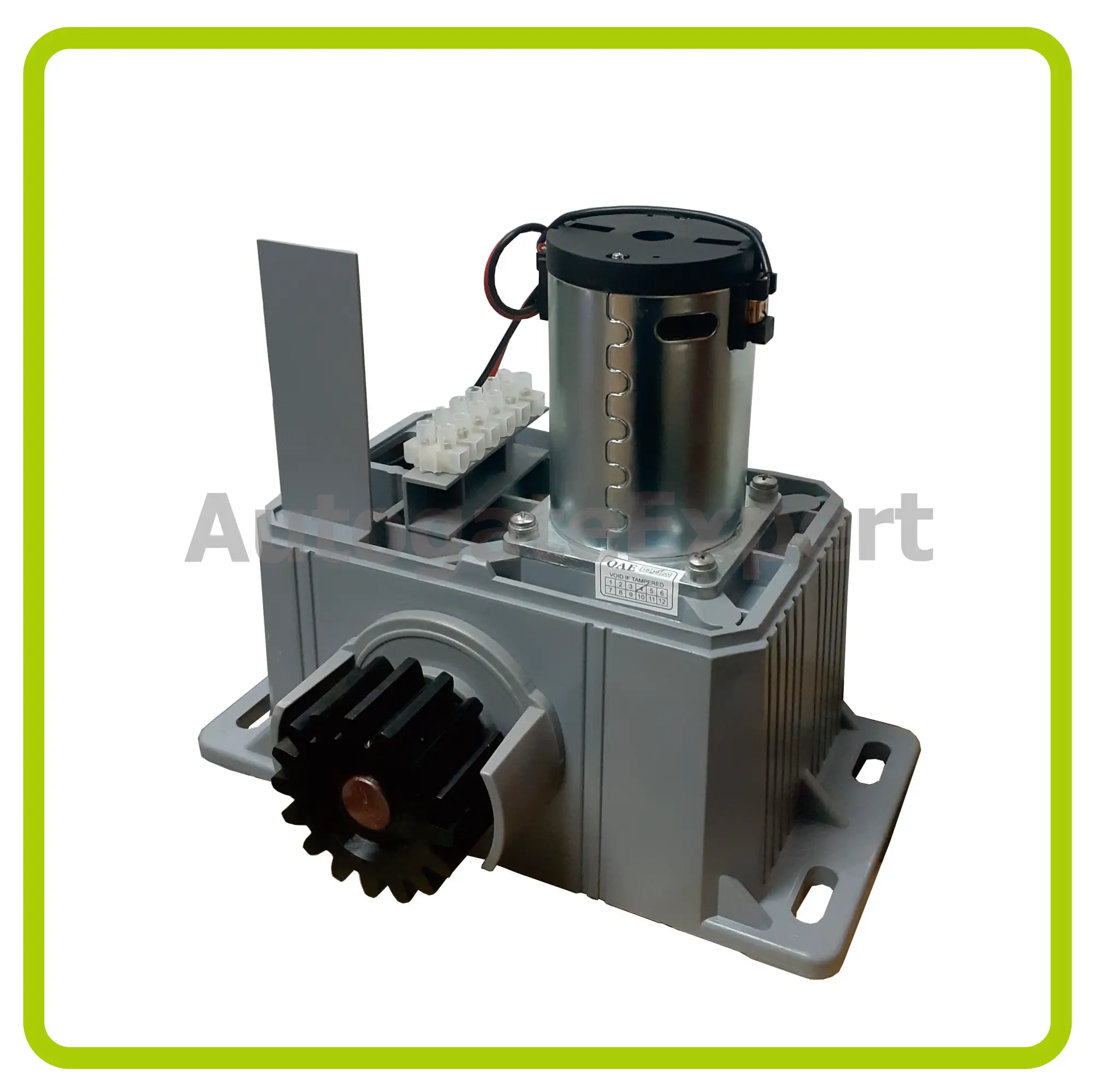 Best product Malaysia autogate limit switch and nylon gear Autogate OAE DC Sliding Motor Only