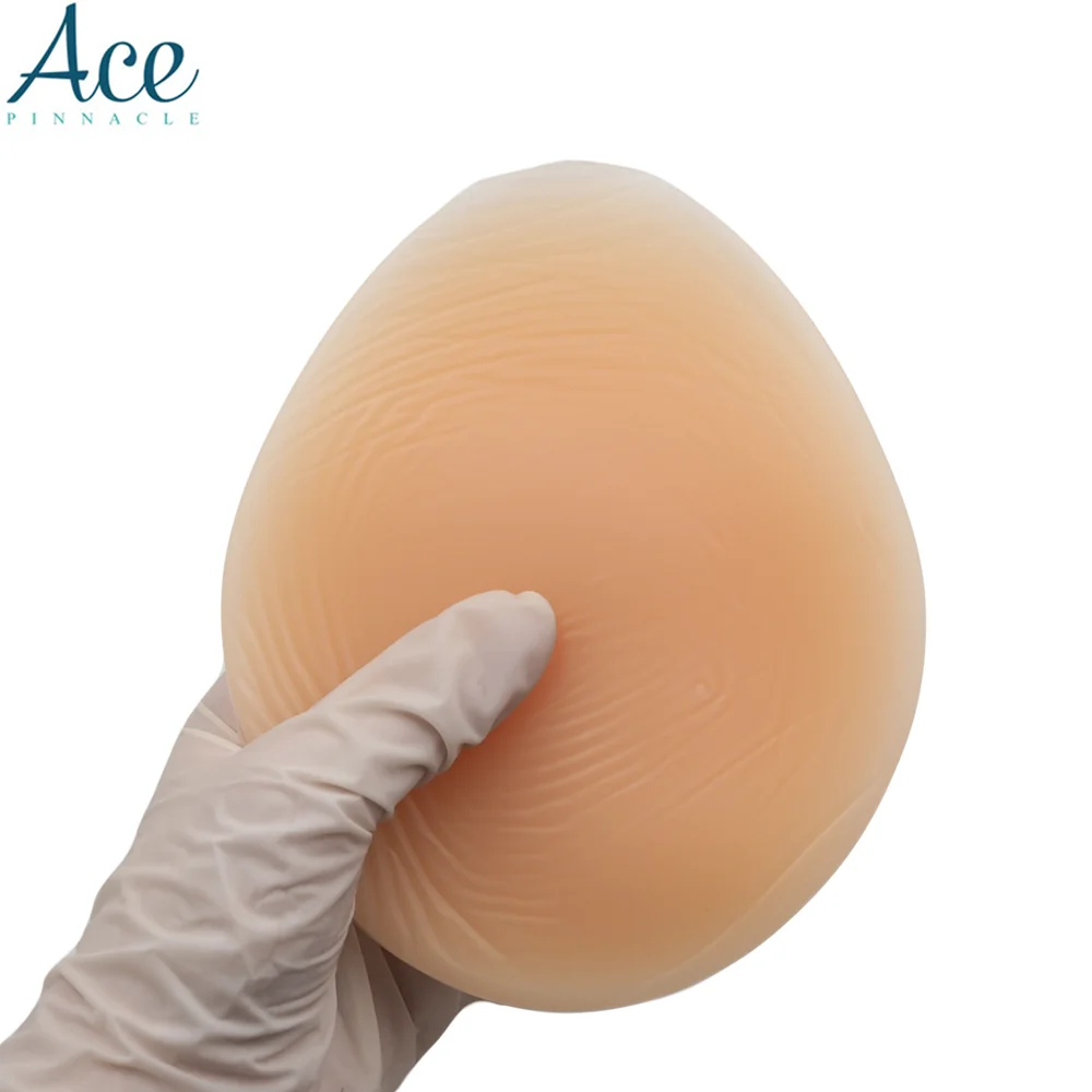 600 g /pair Mastectomy breast prosthesis Soft comfortable tear drop enhancers push up bra pad mastectomy silicone breast