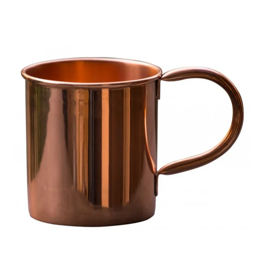 Top Premium Quality 100% Pure Copper Hammered Moscow Mule Mug 550 ml Copper Moscow Mule Mugs by Indian Exporter