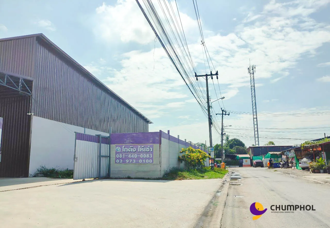 Высокий подъемный участок аренда складских земель стальная конструкция дом Kanchanaphisek 25 в таиланде