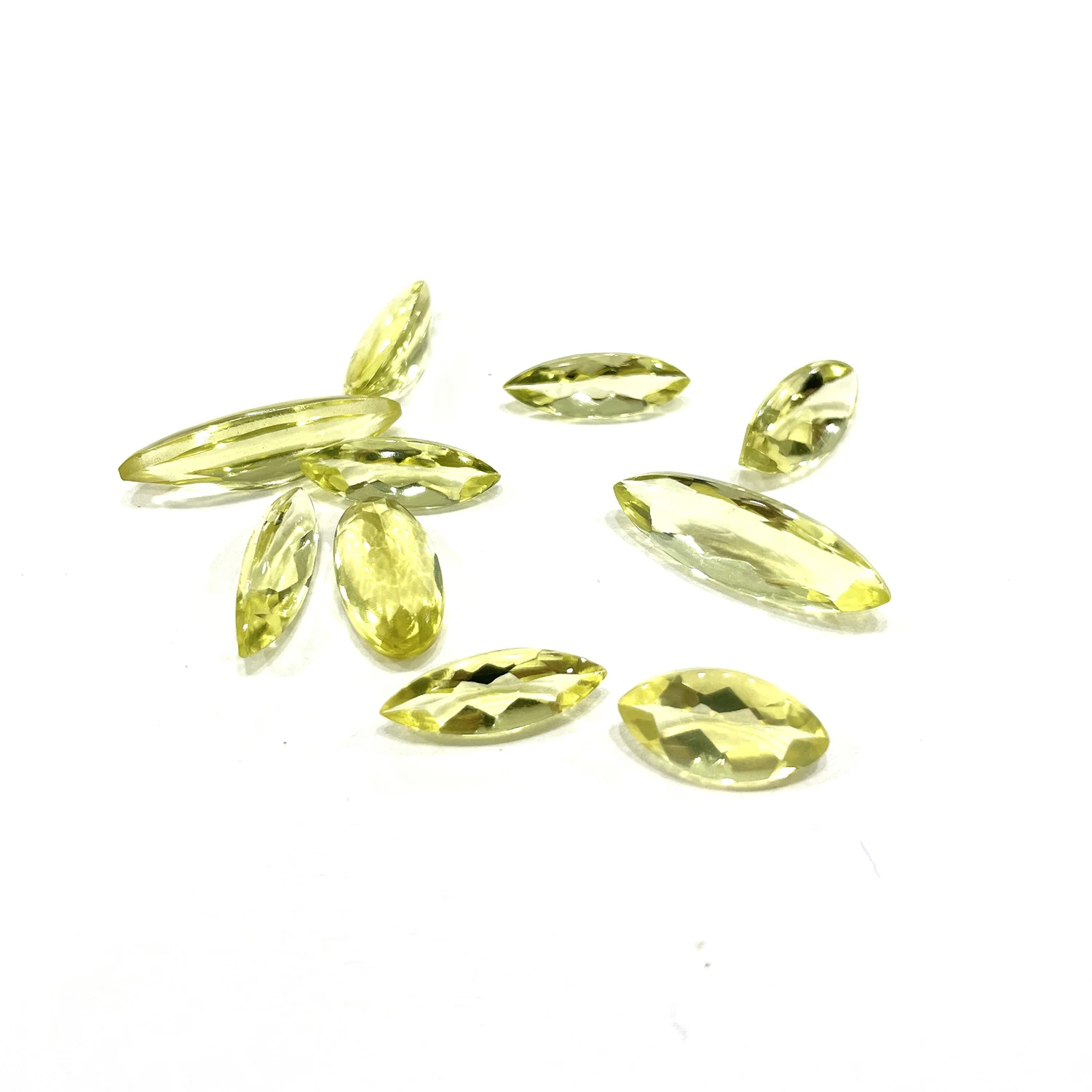 
Natural Lemon Topaz Marquise Shape Fine Quality Loose Gem Stones 