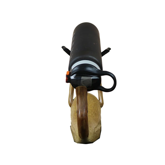 Утка винный держатель сплошной тиковое дерево для дома и сада бар Использование