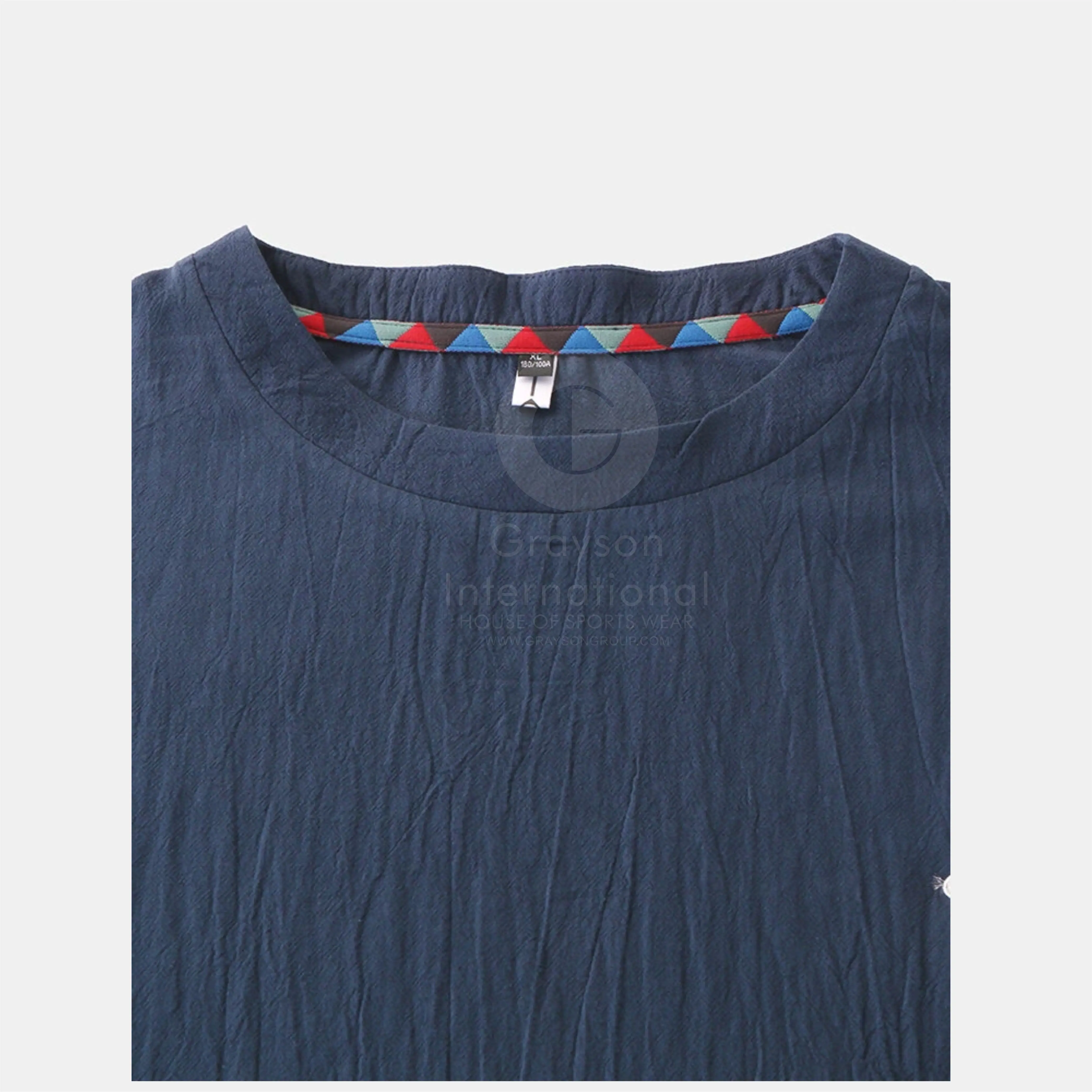  Винтажная футболка для мужчин повседневная одежда стрейч быстросохнущая с коротким рукавом Grayson international