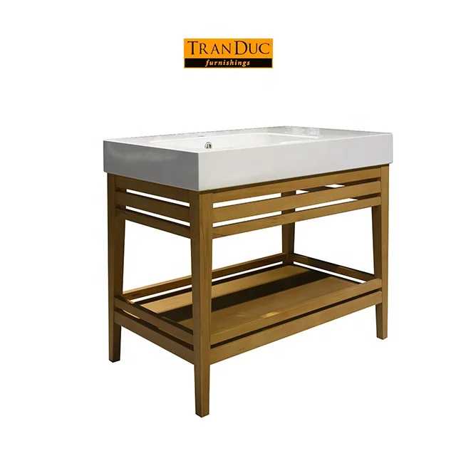 
Wooden bathroom vanity for hotel furniture set 