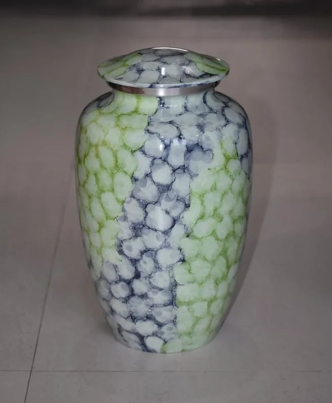 Aluminum Decorative Funeral Urns for Cremated Human Ash