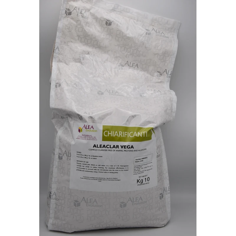 ALEACLAR VEGA высококачественный итальянский винный осветительный агент стабилизаторы для винного брожения дрожжевой порошок 1 кг и мешок 10
