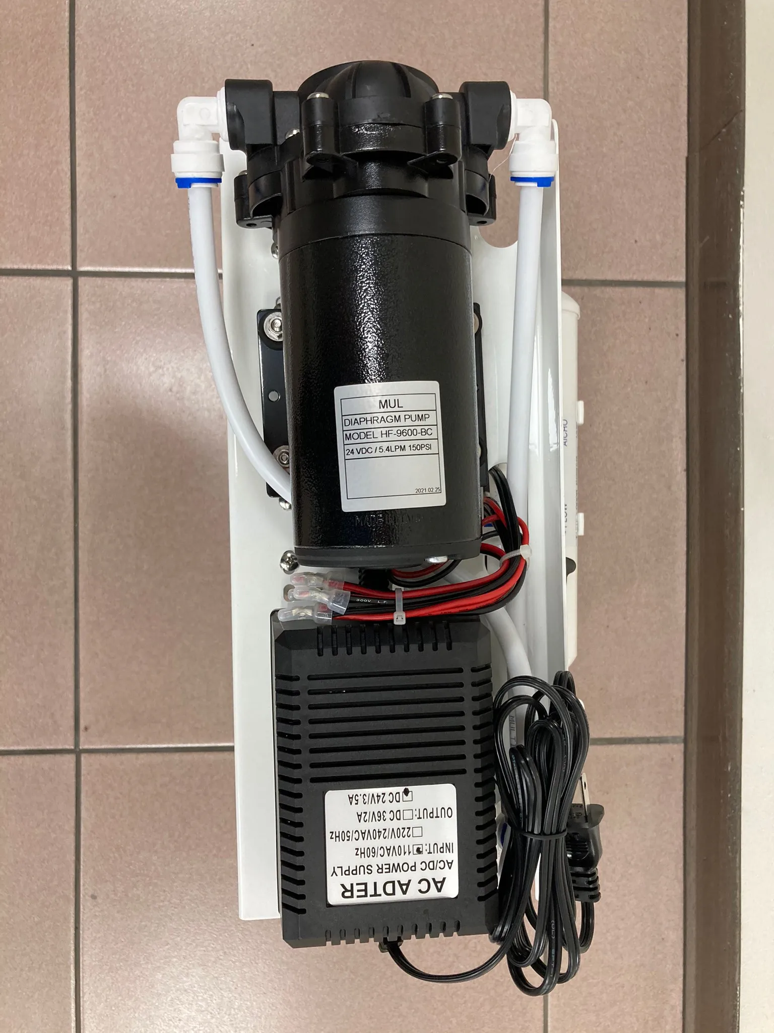 [Ul] 600G QA5 система обратного осмоса без резервуара с прямым потоком