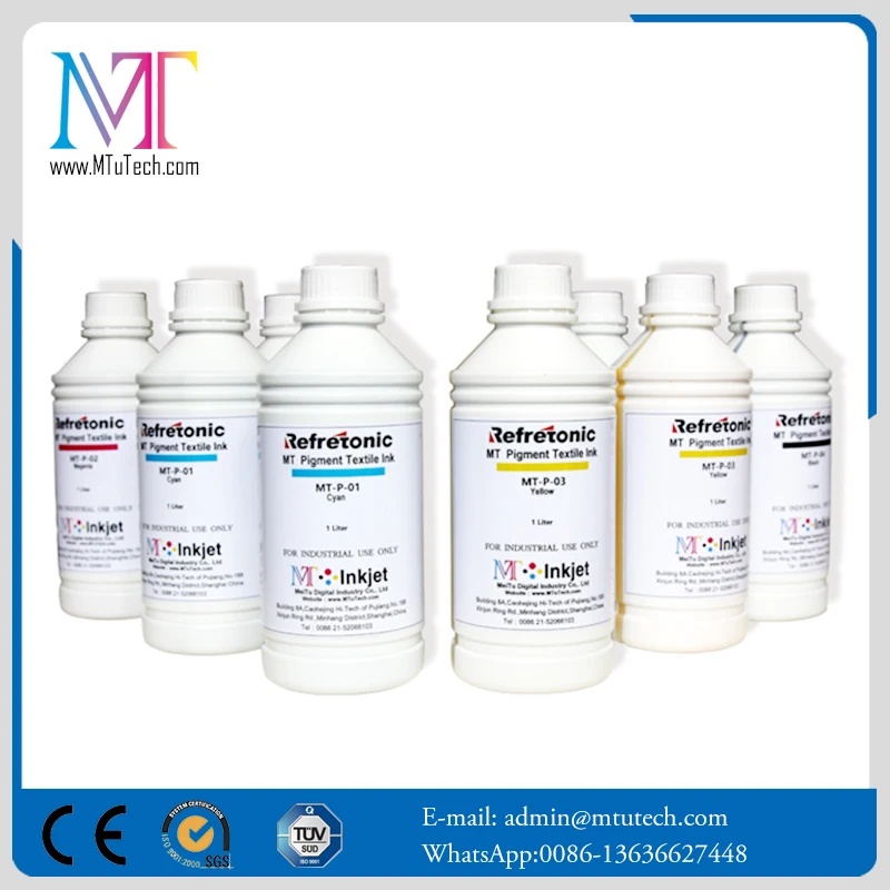 For Ink Quality Guaranteed Advantage Price 4 Colors Pigment Textile Printing Ink