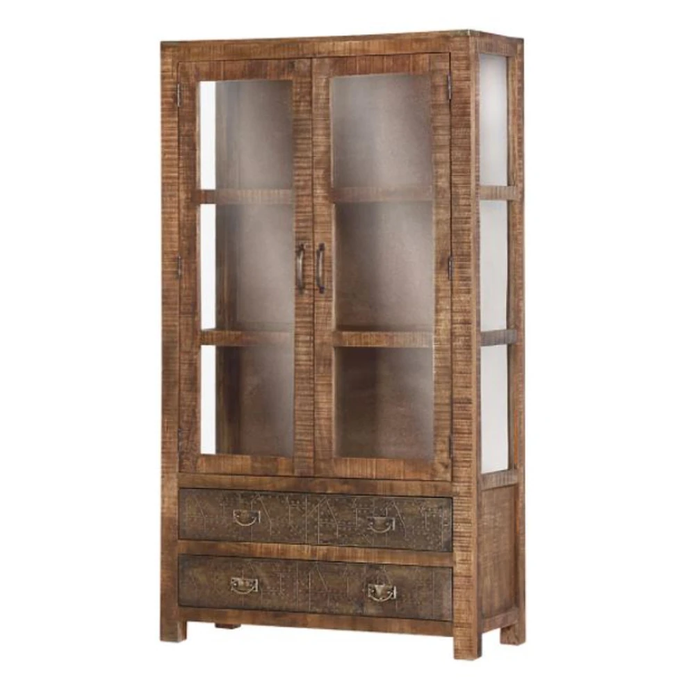 Промышленные шкафы из твердого манго дерева для гостиной роскошный шкаф с ящиками хранения и домашнего декора