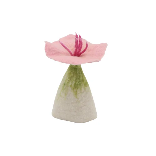 Wool Felt artificial flowers perfect craft for Home decor, Festive Decorations, and wedding centerpieces hand-made in Nepal