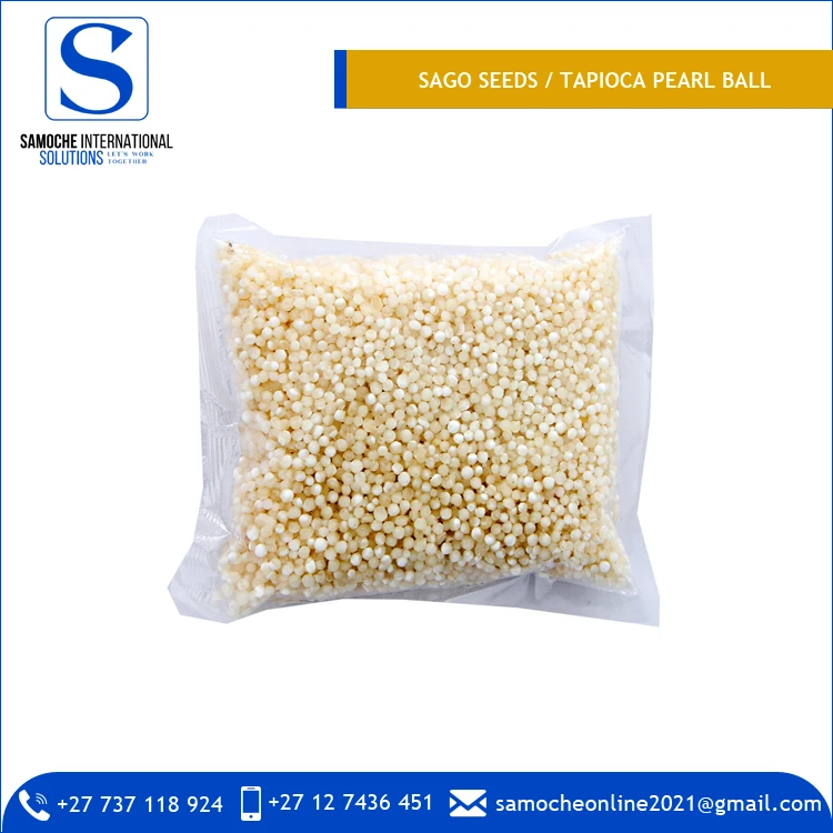 Заводская Поставка семян саго хорошего качества 12% влаги/жемчужный шар Tapioca от ведущего продавца