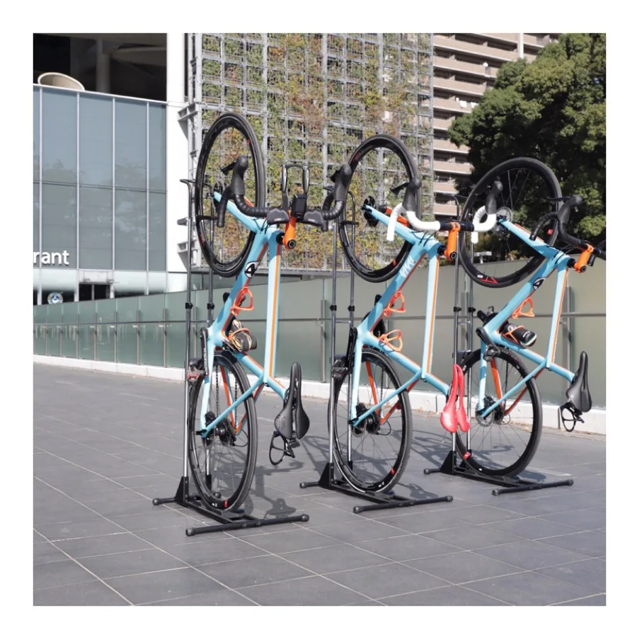 
Japan wholesale indoor foldable vertical parking bike storage rack 