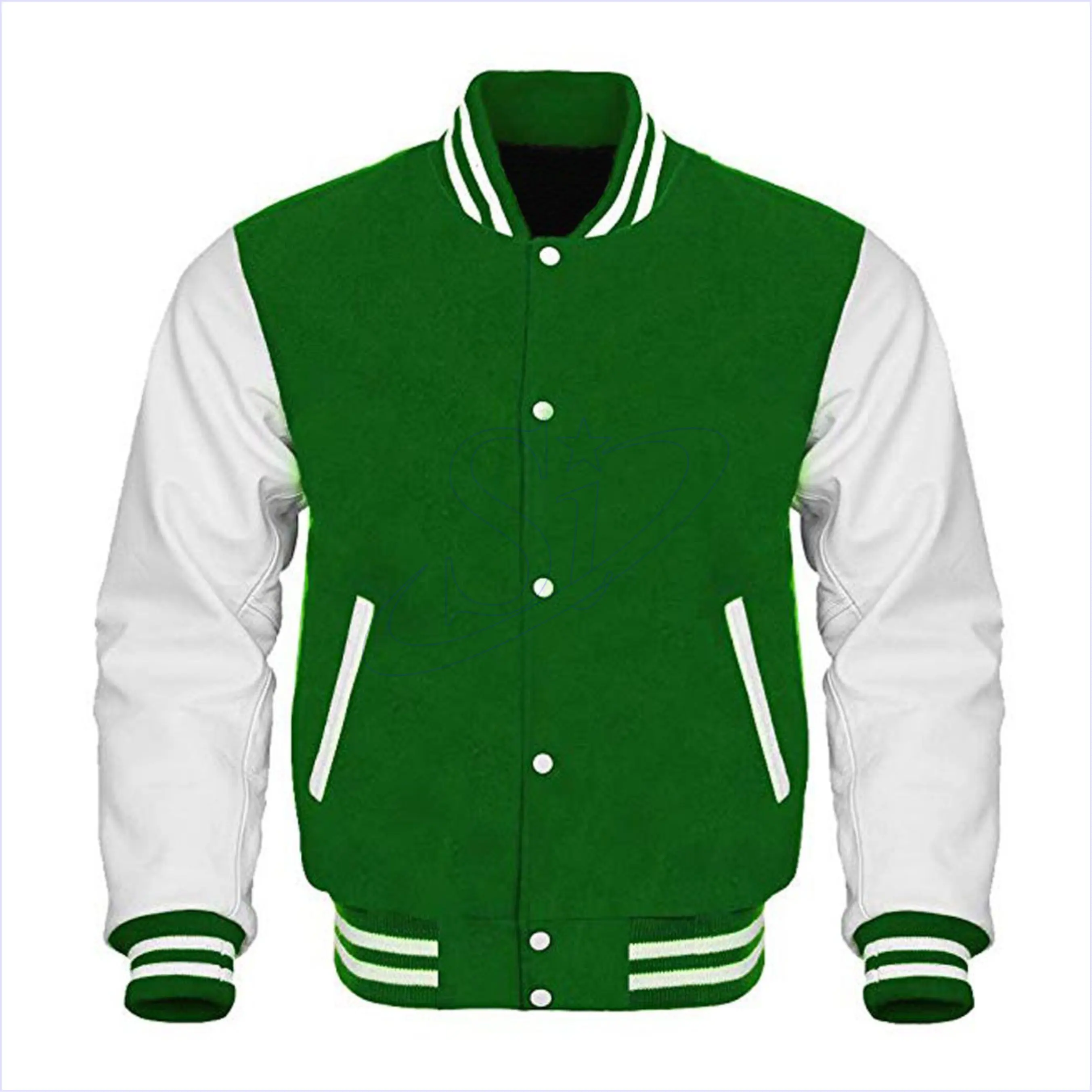 Мужская и женская куртка из натуральной кожи с рукавами карманами