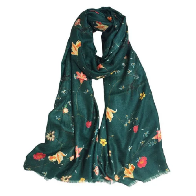 Winter scarf 100% Cashmere Wool  Scarves Wholesale Custom color women Shawl girls warm High Quality shawls