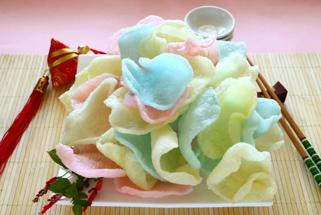 Crispy Prawn Crackers Colorful Uncooked Shrimp Chips Cracker Seafood Snack Healthy Ms.Lucy +84 929 397 651