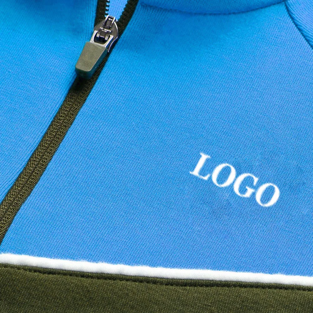 Latest 2021 Color Block Casual Jogging Tracksuit For Boys / Wholesale Latest Design Custom Training Track Suit For Boys