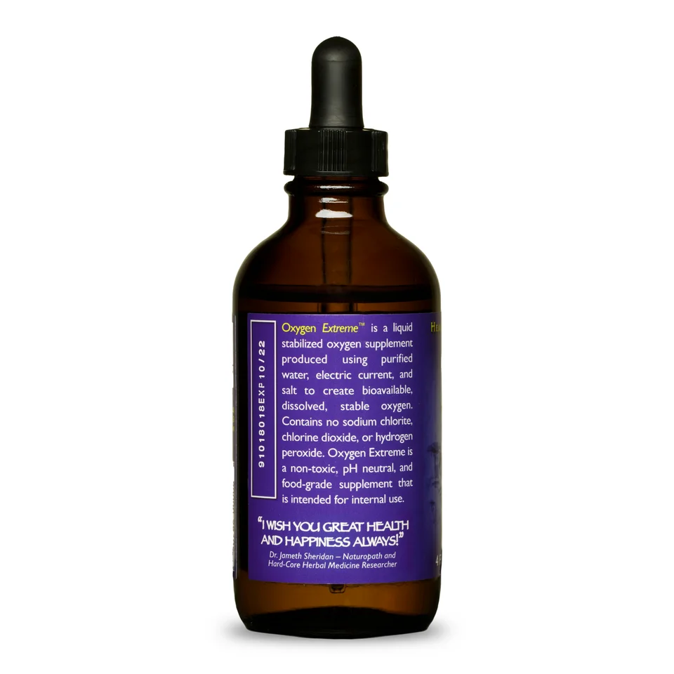 Extract the Maximum Potential Oxygen Extreme 4 ounces Liquid Healthcare Supplement