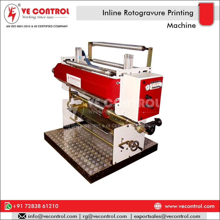 Plastic Bag Printing Usage Inline & Online Rotogravure Printing Machine for Printing Shops at Best Competitive Price