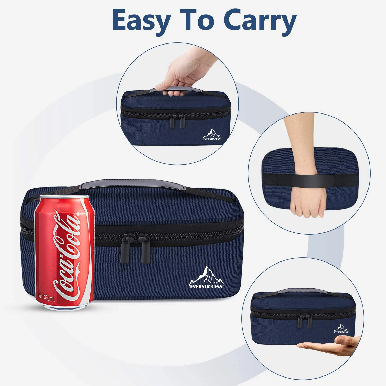 Reusable Portable Women Girls Adult Food Containers Mini Lunchbox Thermal  Small Lunch Box Cooler Bag