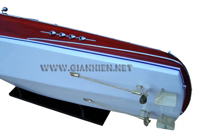 RIVA AQUARAMA WOODEN HANDMADE SPEED BOAT - WOODEN CRAFT