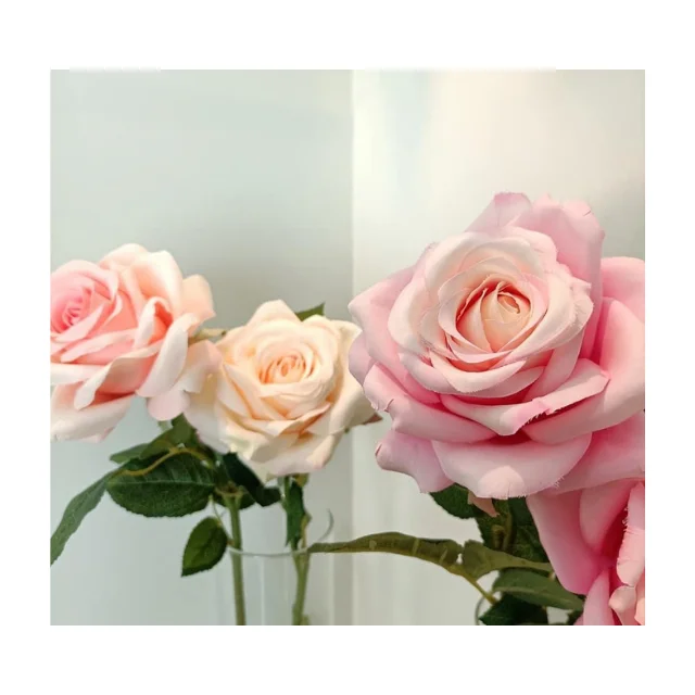 New Artificial flower Wedding Flowers Wholesale High Quality Faux Flowers For Decoration - Paris Rose
