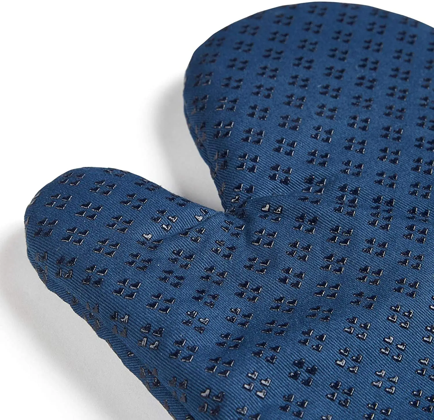 King4Ring Hot SellingCotton Printing Grill Mittens Oven Gloves Extreme BBQ Heat Resistance Gloves