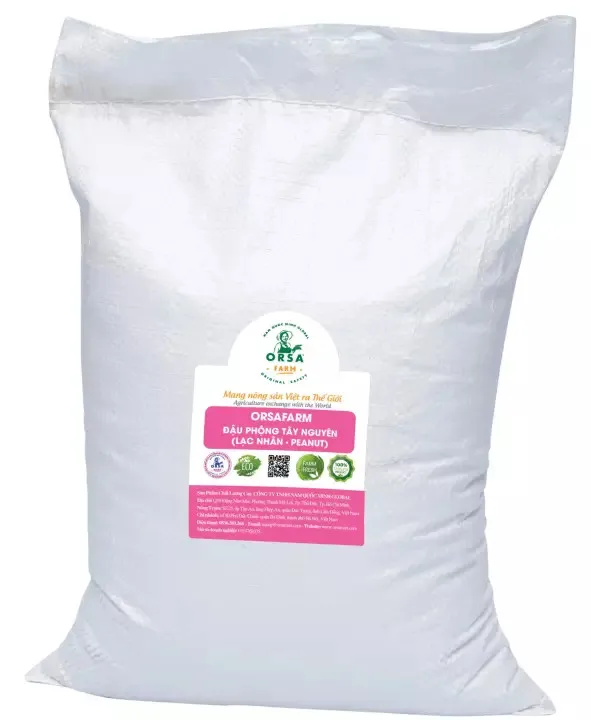 Orsafarm Peanuts 5kg/pack - Wholesale Factory Price Rich organic protein Kernel Raw Peanuts Kernel Peanut from Viet Nam